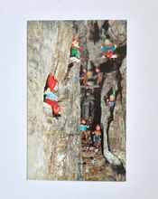 Vykort JOLLY GNOMES AT PLAY in Fairyland Caverns