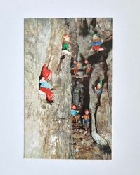 Vykort JOLLY GNOMES AT PLAY in Fairyland Caverns