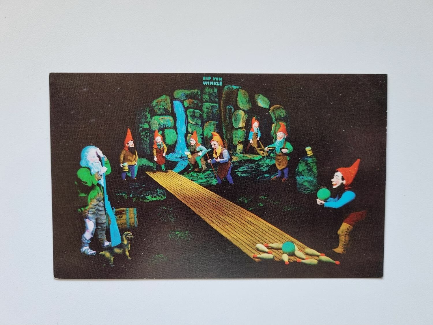 Vykort RIP VAN WINKLE in Fairyland Caverns