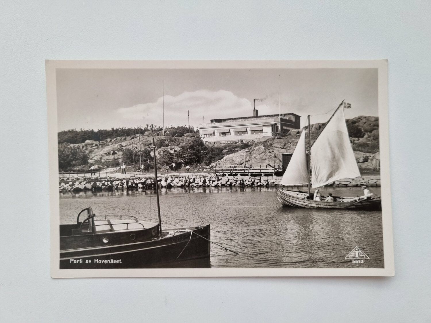 Vykort Parti av Hovenäset.