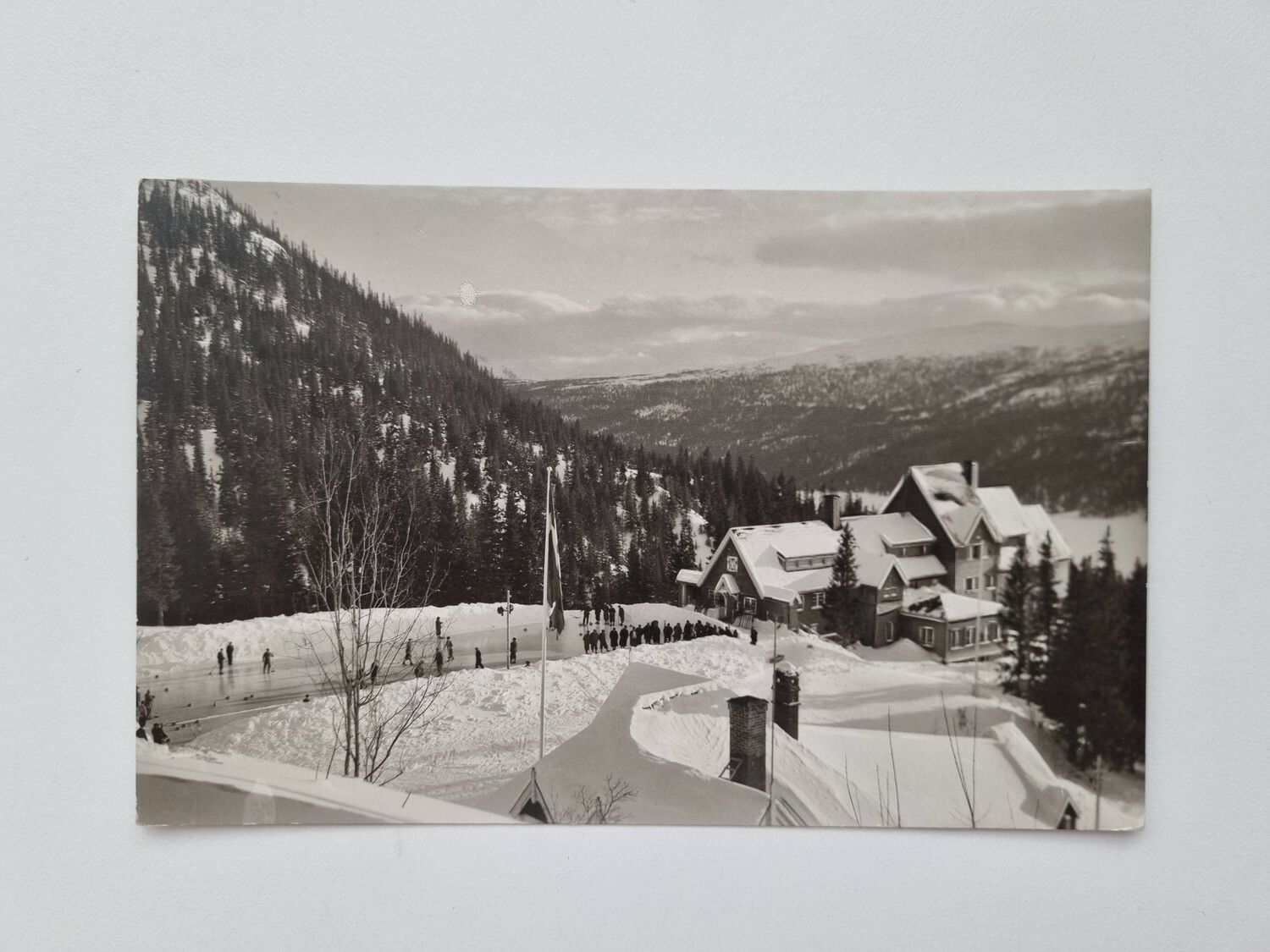 Vykort Hotell Fjällgård, Åre 1938