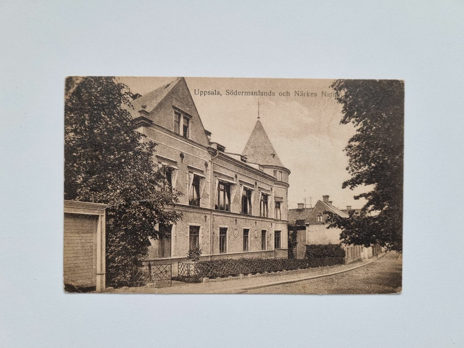 Vykort Uppsala, Södermanlands och Närkes Nation 1927