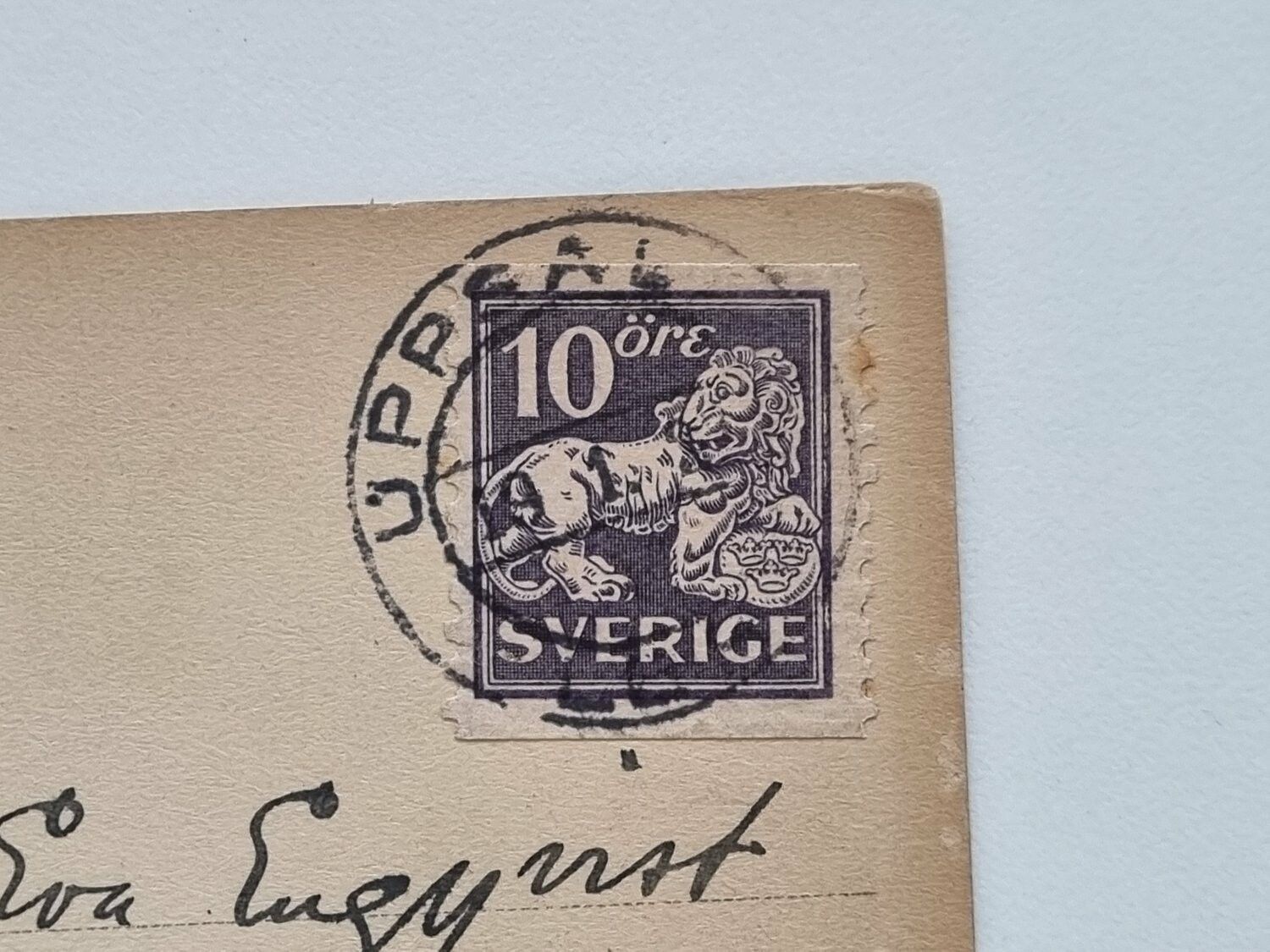 Vykort Uppsala, Södermanlands och Närkes Nation 1927