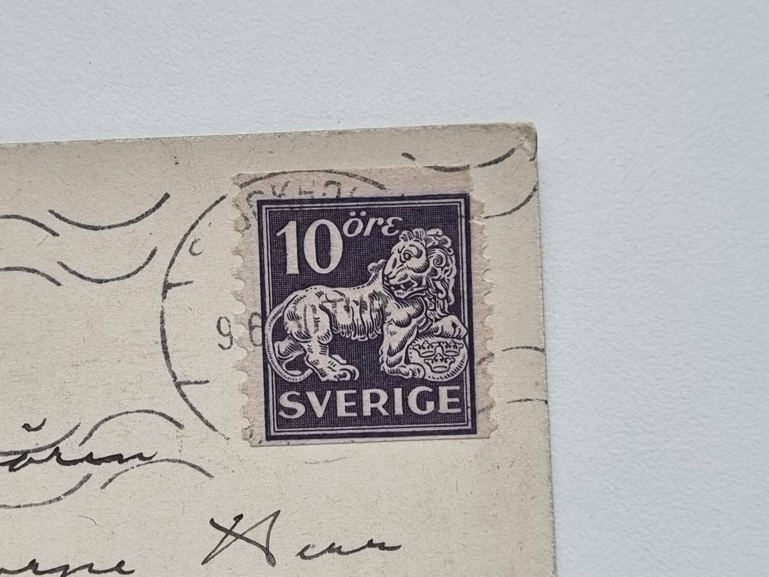 Vykort Stockholm Riddarhuset, 1930