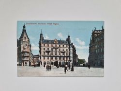 Vykort Stockholm. Stureplan. Hotell Anglais 1932
