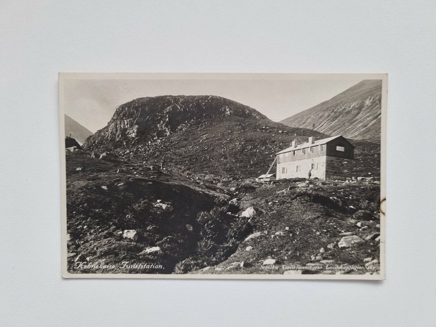 Vykort Kebnekaise Turiststation 1925