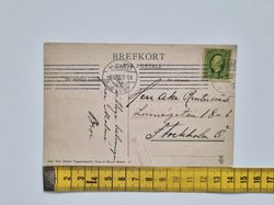 Vykort Brand och Lifförsäkringsbolaget Skåne, Malmö 1908