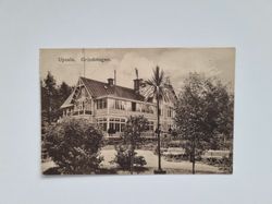Vykort Upsala, Grindstugan, 1912