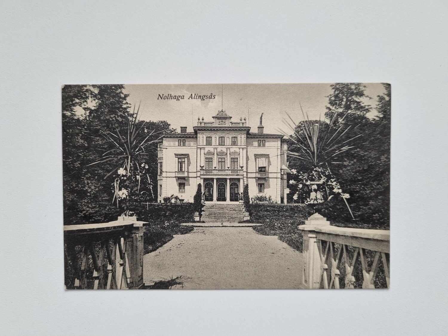 Vykort Nolhaga Alingsås, 1925