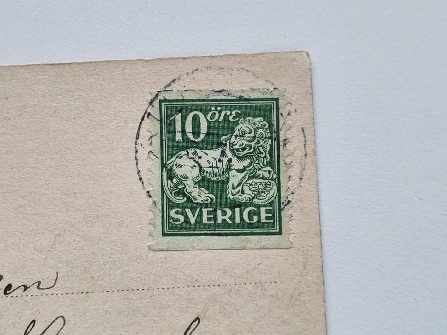 Vykort Nolhaga Alingsås, 1925