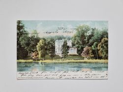Vykort Haga Slott, 1904