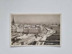 Vykort Stockholm Slussen, 1938