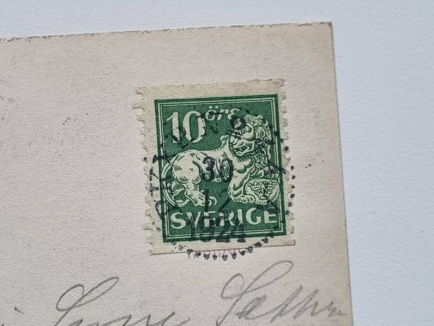 Vykort Ed. Vy vid turisthotellet, 1924