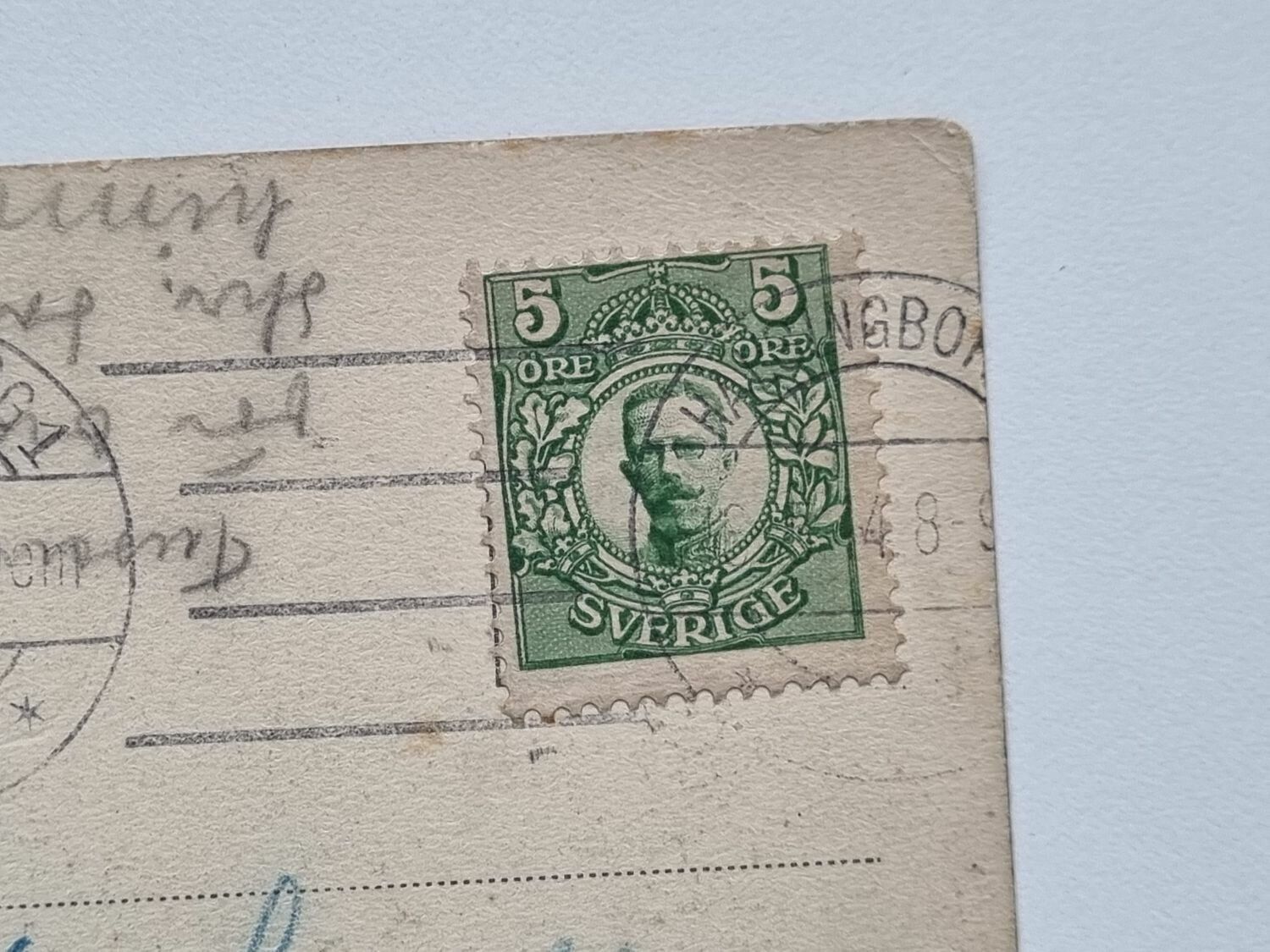 Vykort Ramlösa Villa N:o 9, 1914