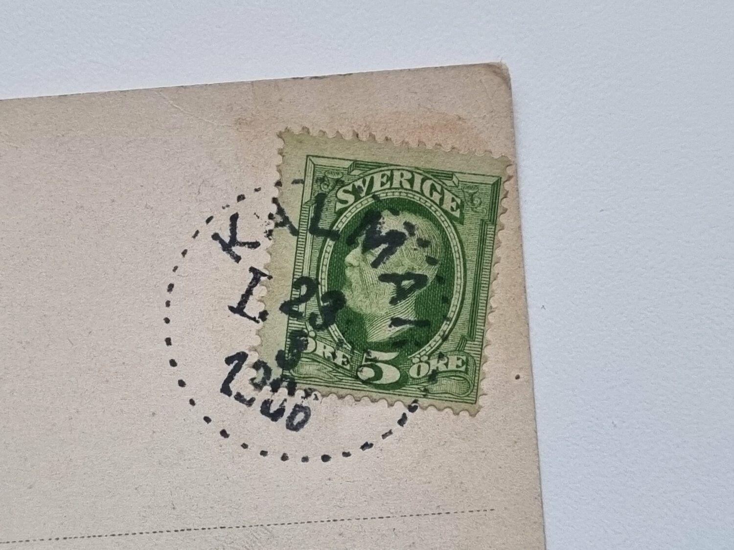 Vykort Trollhättan. Gamla Slussarne, 1906