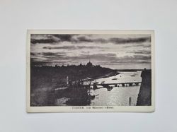 Vykort STOCKHOLM. Söder Mälarstrand i månsken, 1918