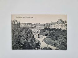 Vykort Stockholm, Adolf Fredriks torg, 1926