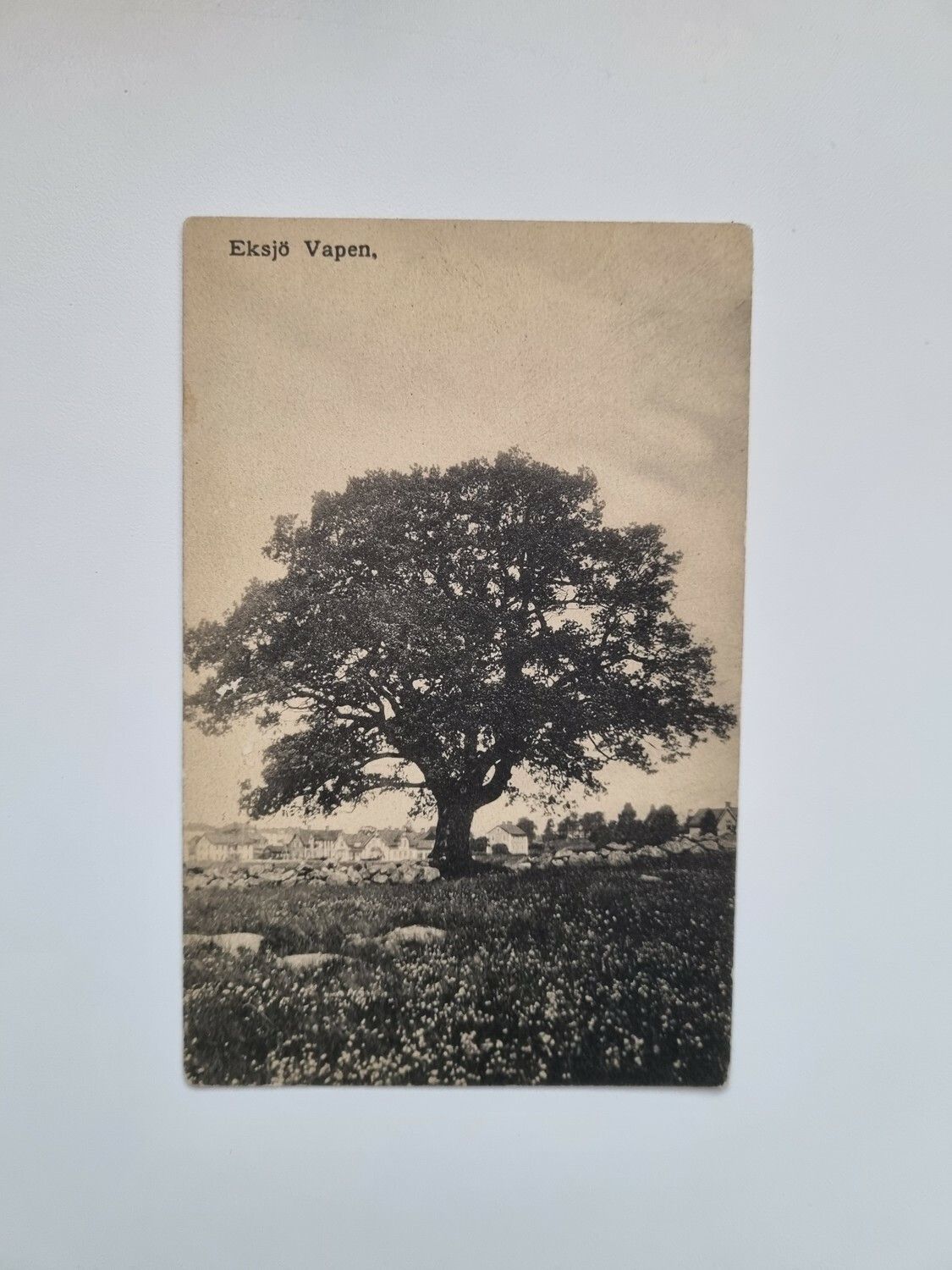 Vykort Eksjö Vapen, 1920