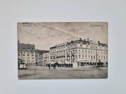 Vykort Göteborg Drottningtorget 1913