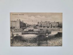 Vykort Stockholm, Rosenbad, 1918