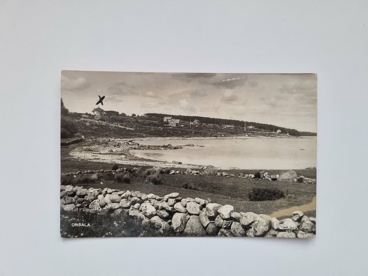 Vykort Onsala, 1938