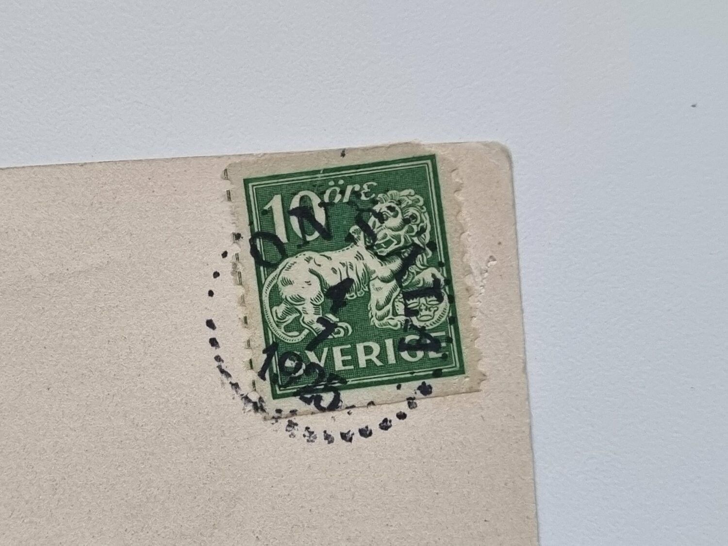 Vykort Vy från Gottskär 1925