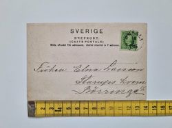 Vykort stämplad 1905