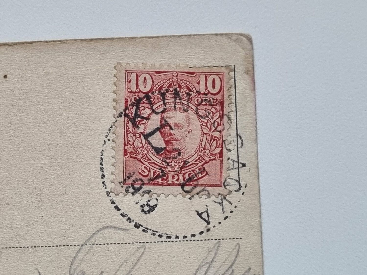 Vykort Vy från Gottskär, 1919