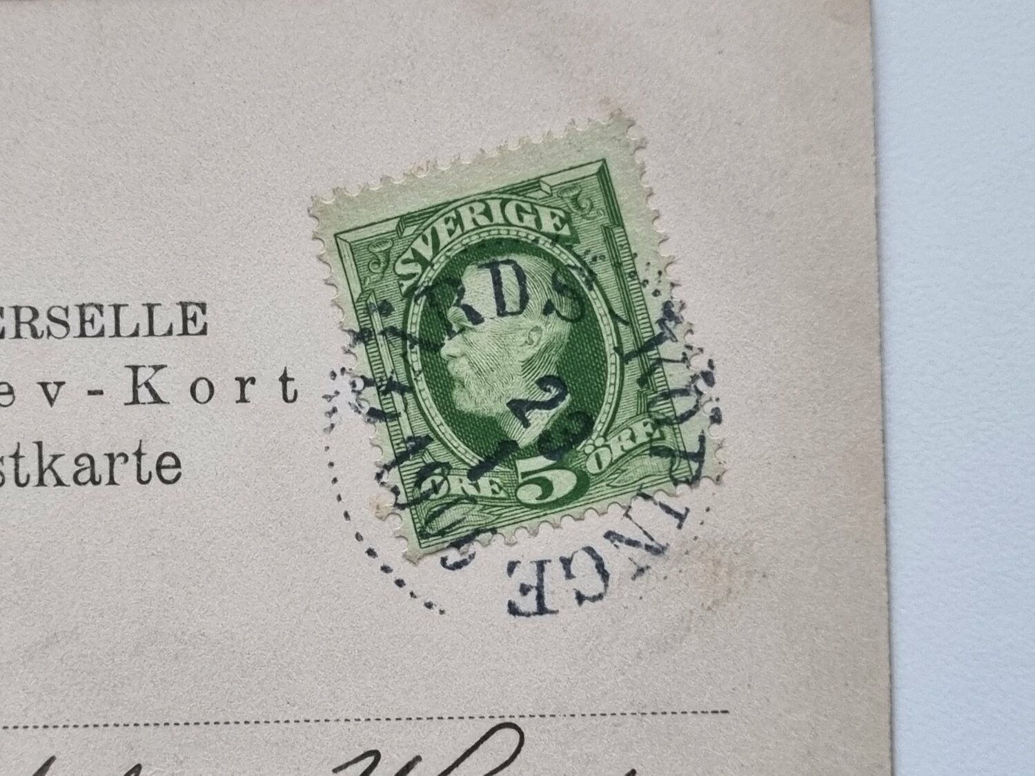 Vykort Kalmar Slott 1905