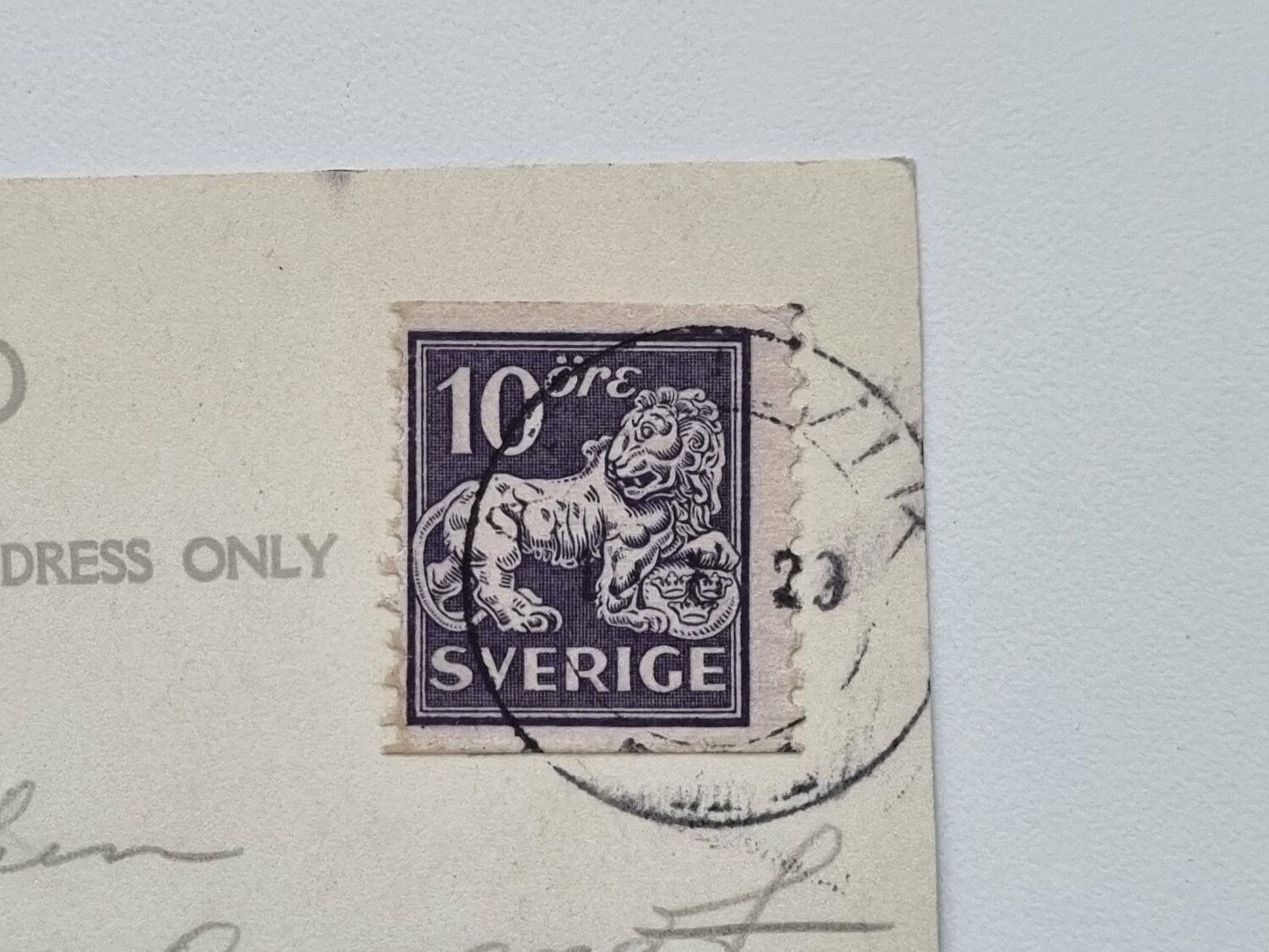 Vykort Röröd