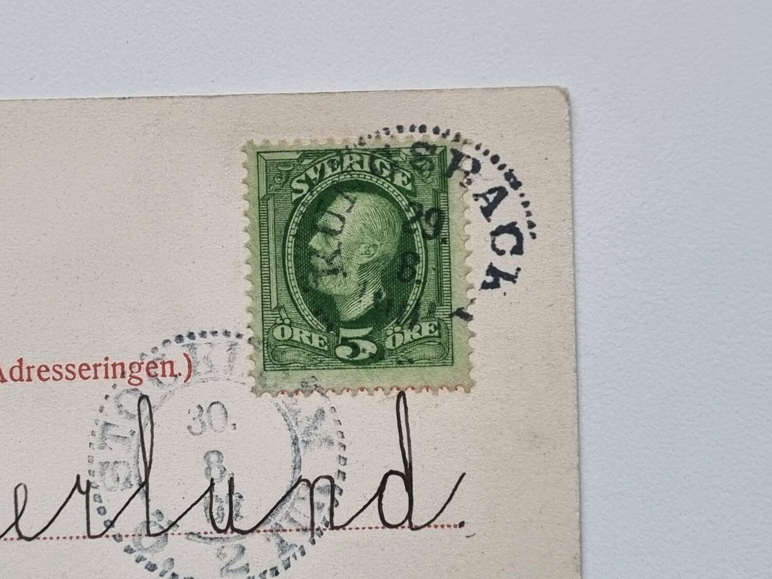 Vykort Hälsning från Gottskär 1902