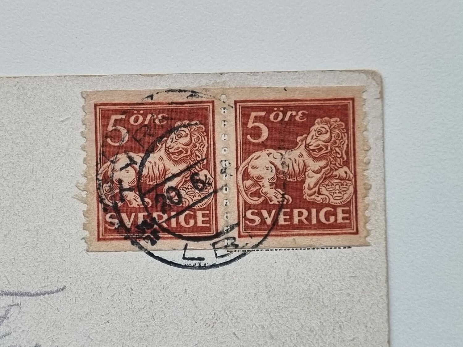 Vykort Tyringe. Vita Bandets Vilohem, 1925