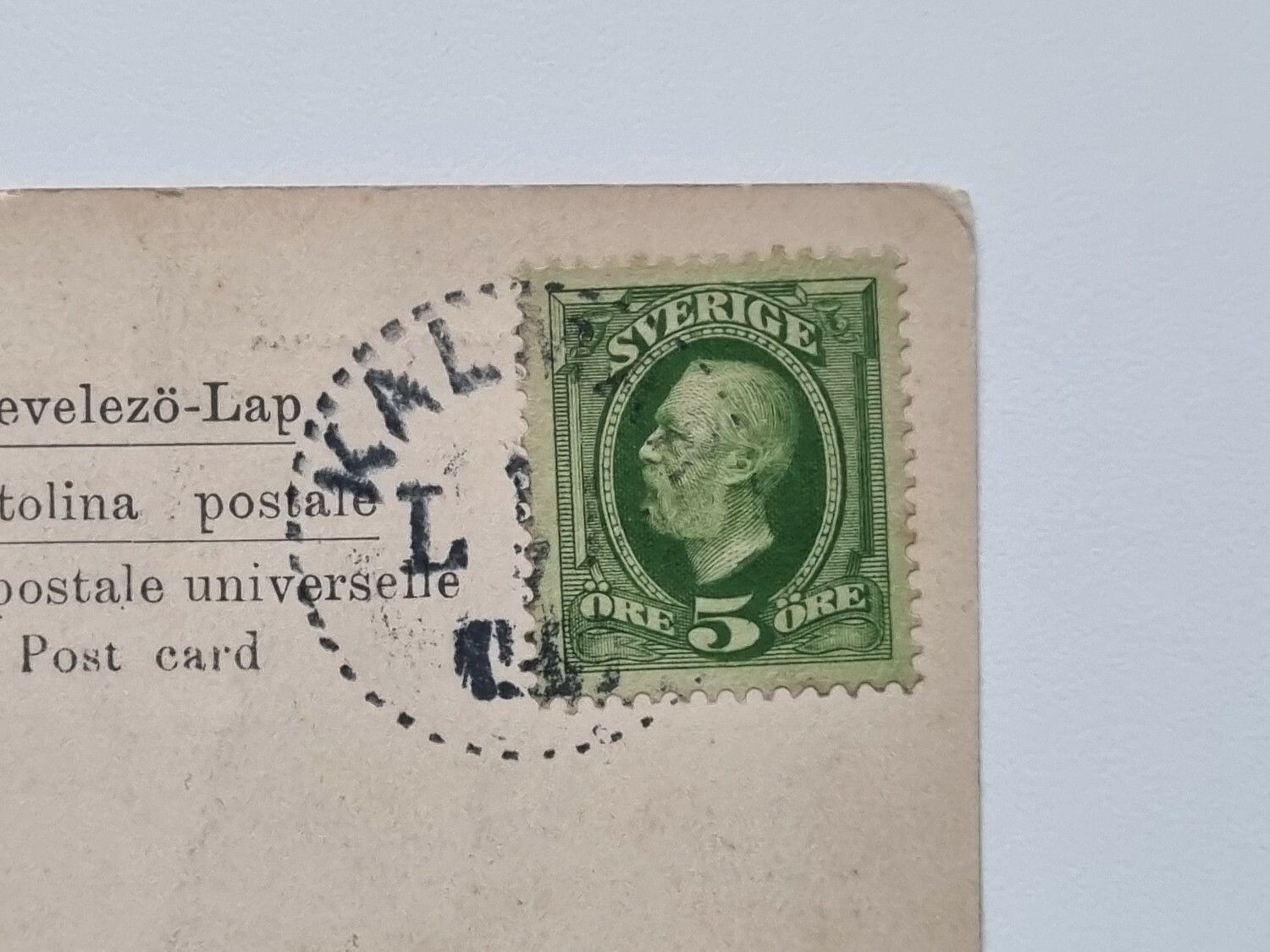 Vykort Utsigt från Vattentornet, Kalmar, 1907