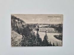 Vykort Trollhättan, Kraftstationen 1916