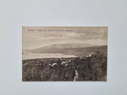 Vykort Åredalen. Utsikt från villorna Tottebo och Granliden.