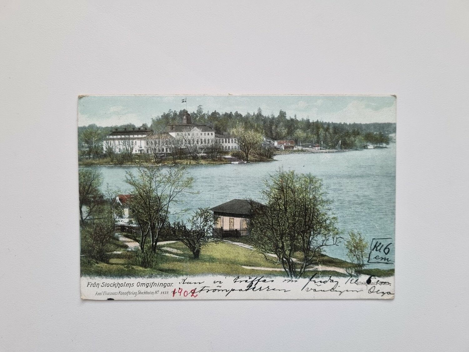 Vykort Från Stockholms Omgifningar, 1903