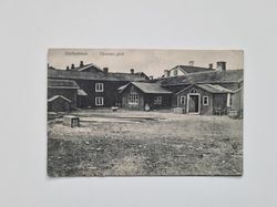Vykort Grythyttehed Gammal gård, 1913