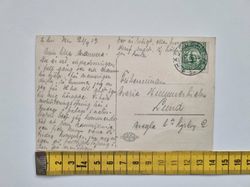 Vykort Hässleholm Sk. trängkårens etablisement, 1913