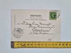 Vykort Uppsala Slottet, 1906