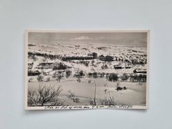 Vykort Högfjället, Storlien 1946