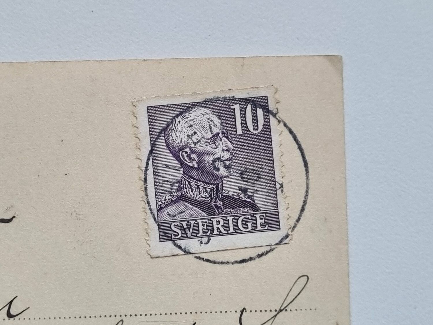 Vykort Högfjället, Storlien 1946