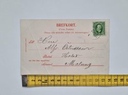 Vykort Motiv från Malung, 1902