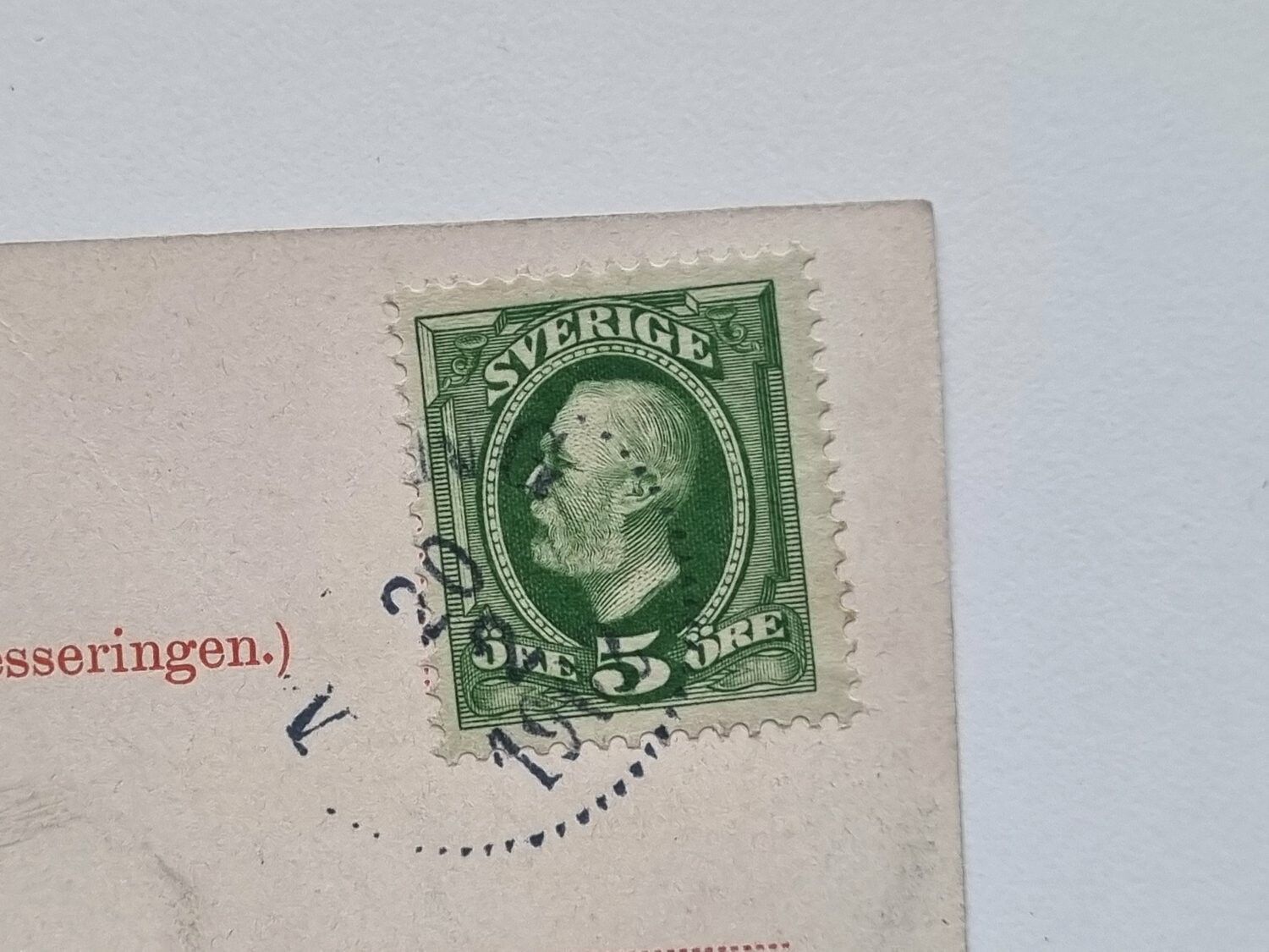 Vykort Motiv från Malung, 1902