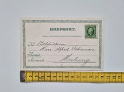 Vykort Orsa Järnvägshotellet, 1902