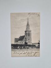 Vykort Balingsta Kyrka, 1905