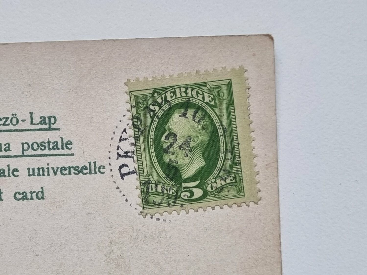 Vykort Skåne Örtofta,