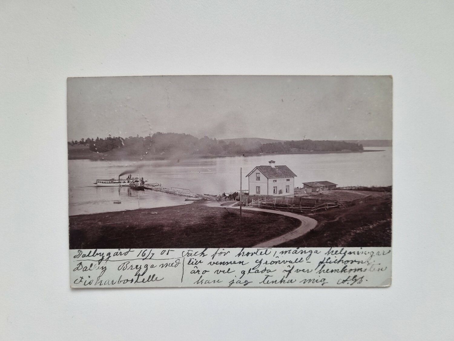 Vykort Dalby, 1905