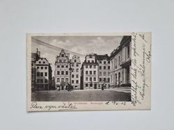 Vykort Stockholm, Stortorget 1902