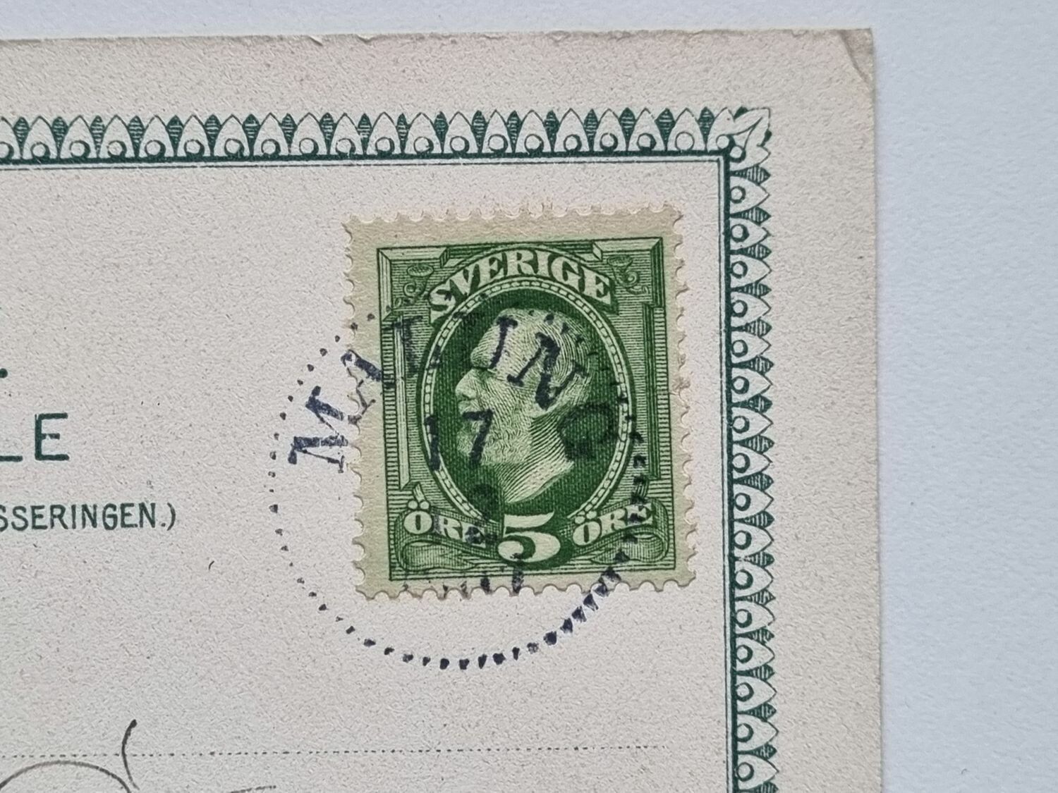 Vykort Sälen, Transtrand 1901