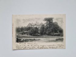 Vykort Villa i Oxelösund, 1901